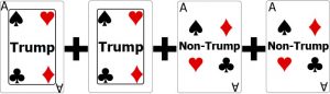 Two Trump with Two Aces